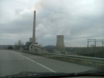 Termelétrica a carvão de Big Sandy, estado americano do Kentucky. Foto de Chris M. Morris